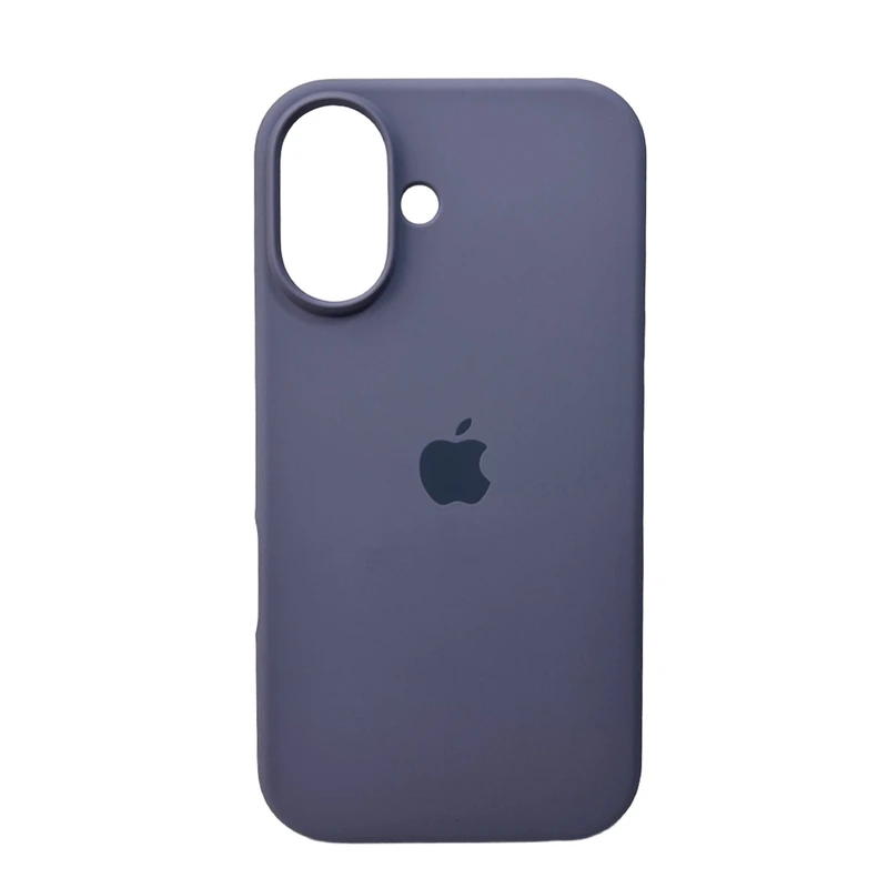 Чохол для смартфона Silicone Full Case AA Open Cam for Apple iPhone 16 28,Lavender Grey