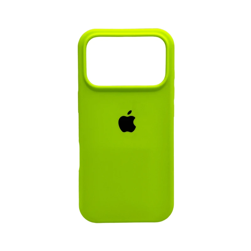 Чохол для смартфона Silicone Full Case AA Open Cam for Apple iPhone 17 Pro 24,Shiny Green