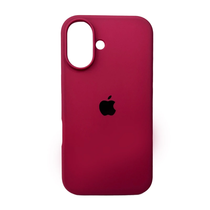 Чохол для смартфона Silicone Full Case AA Open Cam for Apple iPhone 16 47,Plum — Nobrand