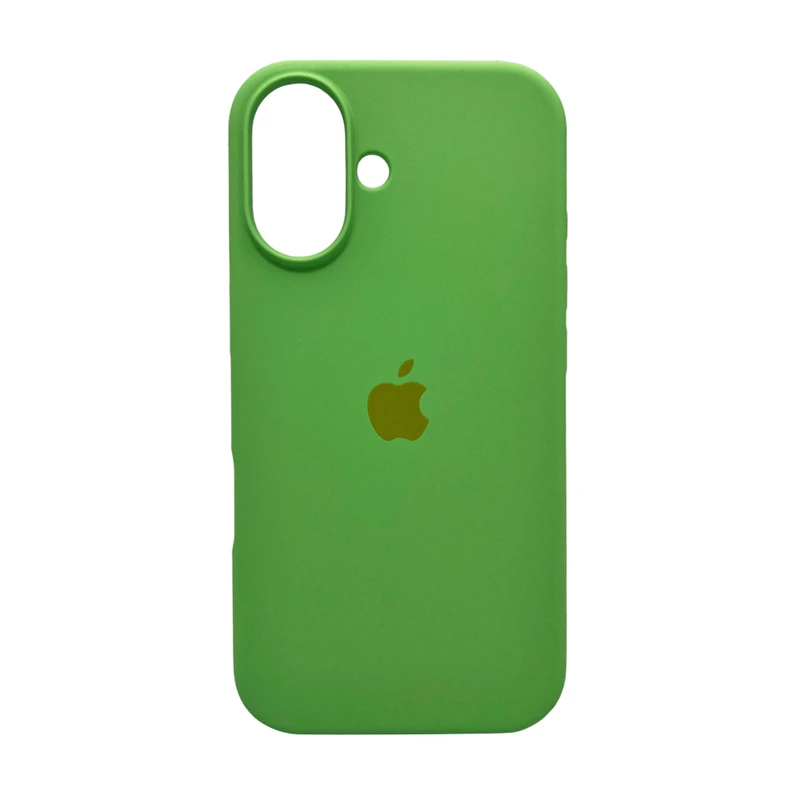 Чохол для смартфона Silicone Full Case AA Open Cam for Apple iPhone 16 1,Mint — Nobrand