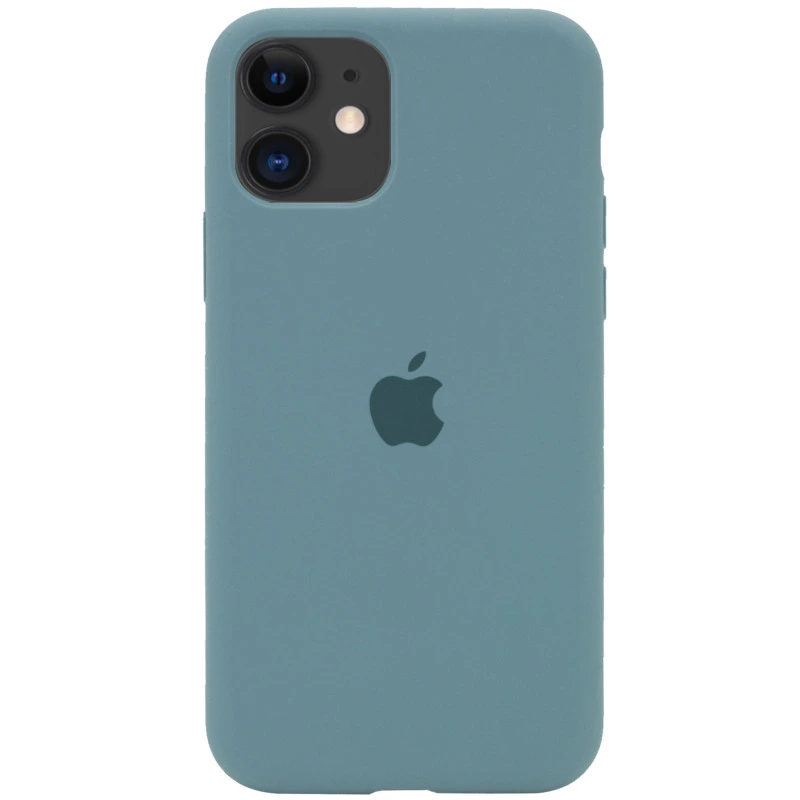 Чохол для смартфона Silicone Full Case AA Open Cam for Apple iPhone 11 Pro кругл 46,Pine Green — Nobrand