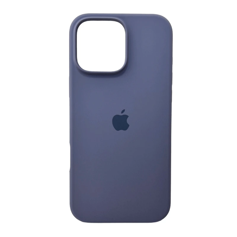 Чохол для смартфона Silicone Full Case AA Open Cam for Apple iPhone 16 Pro Max 28,Lavender Grey — Nobrand