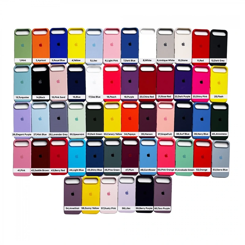 Чохол для смартфона Silicone Full Case AA Open Cam for Apple iPhone 17 41,Pink