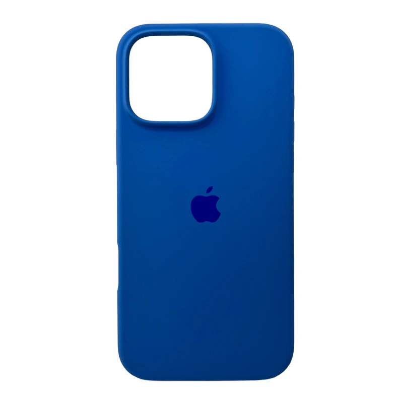 Чохол для смартфона Silicone Full Case AA Open Cam for Apple iPhone 16 Pro Max 3,Royal Blue — Nobrand