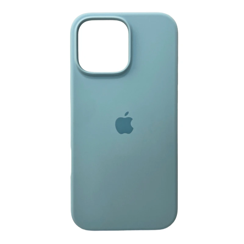 Чохол для смартфона Silicone Full Case AA Open Cam for Apple iPhone 16 Pro Max 27,Mist Blue — Nobrand