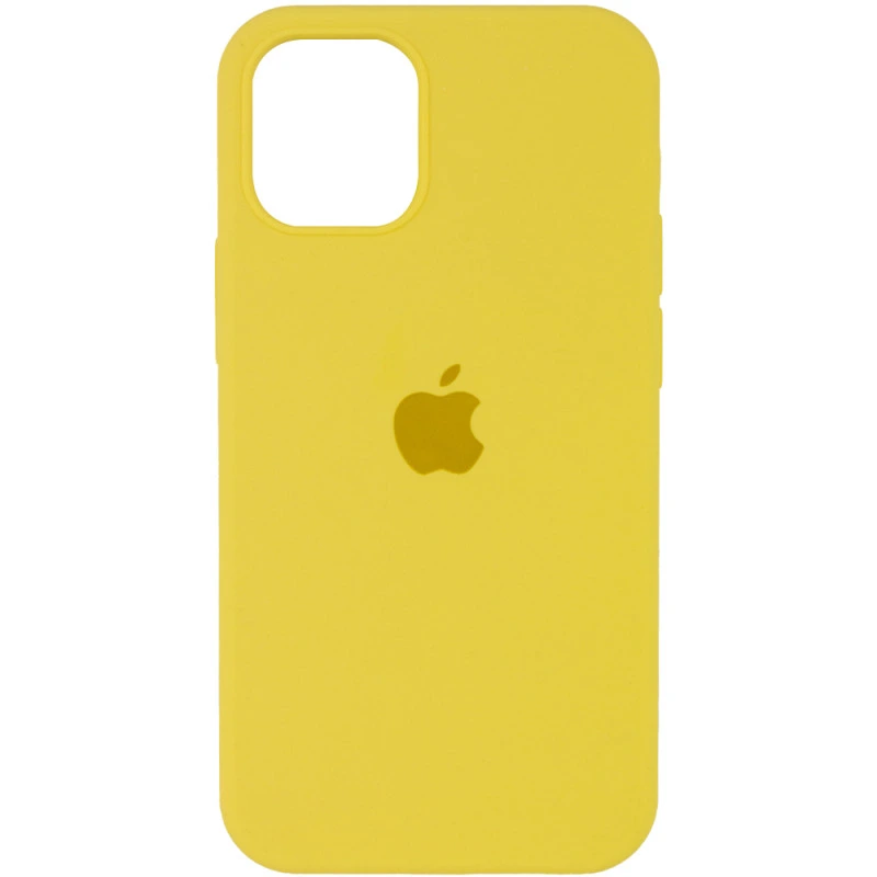 Чохол для смартфона Silicone Full Case AA Open Cam for Apple iPhone 14 56,Sunny Yellow — Nobrand