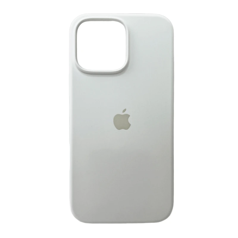 Чохол для смартфона Silicone Full Case AA Open Cam for Apple iPhone 16 Pro 8,White — Nobrand