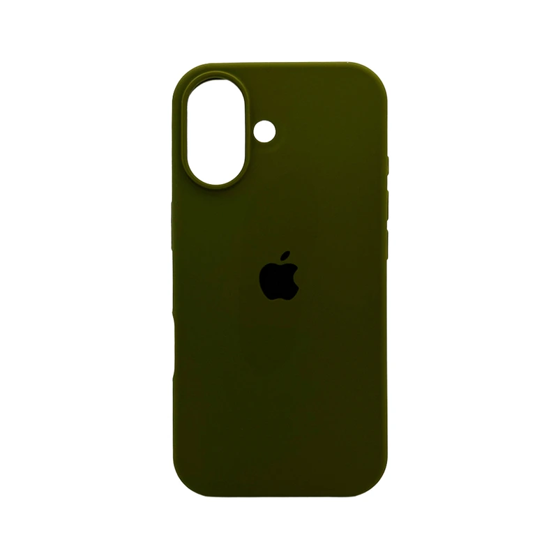 Чохол для смартфона Silicone Full Case AA Open Cam for Apple iPhone 17 29,Army Green — Nobrand