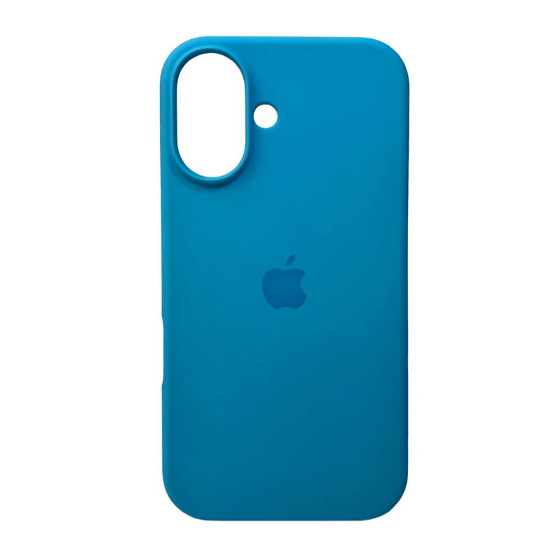 Чохол для смартфона Silicone Full Case AA Open Cam for Apple iPhone 16 38,Surf Blue — Nobrand