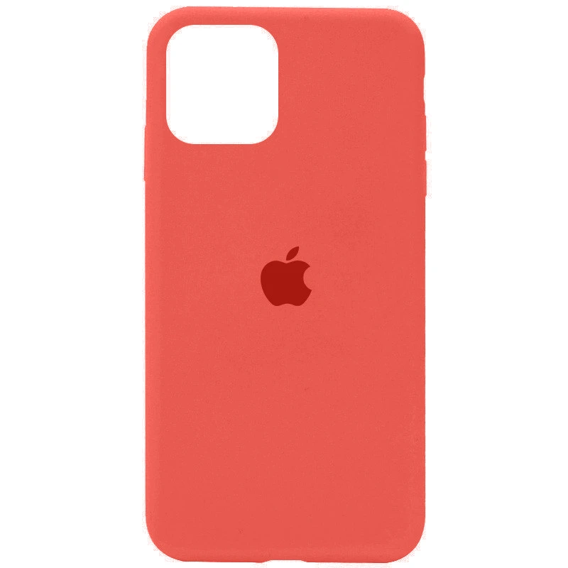 Чохол для смартфона Silicone Full Case AA Open Cam for Apple iPhone 12 Pro Max 18,Peach — Nobrand
