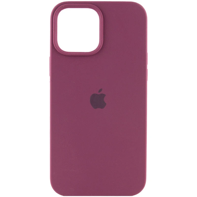 Чохол для смартфона Silicone Full Case AA Open Cam for Apple iPhone 12 Pro 47,Plum — Nobrand