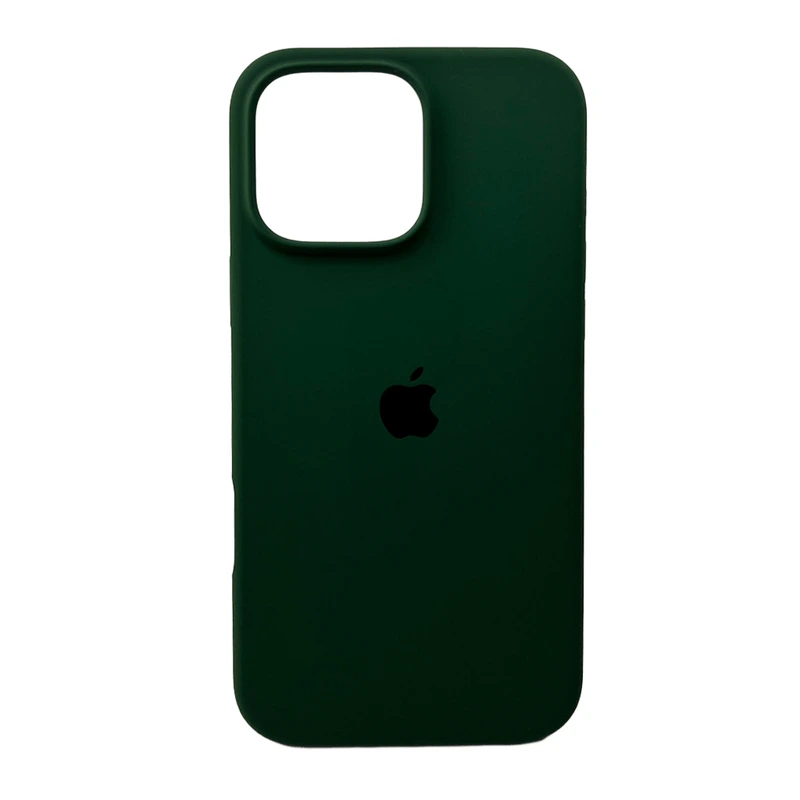 Чохол для смартфона Silicone Full Case AA Open Cam for Apple iPhone 16 Pro Max 40,Atrovirens — Nobrand