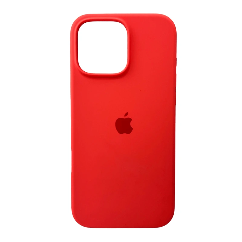Чохол для смартфона Silicone Full Case AA Open Cam for Apple iPhone 16 Pro Max 18,Peach — Nobrand