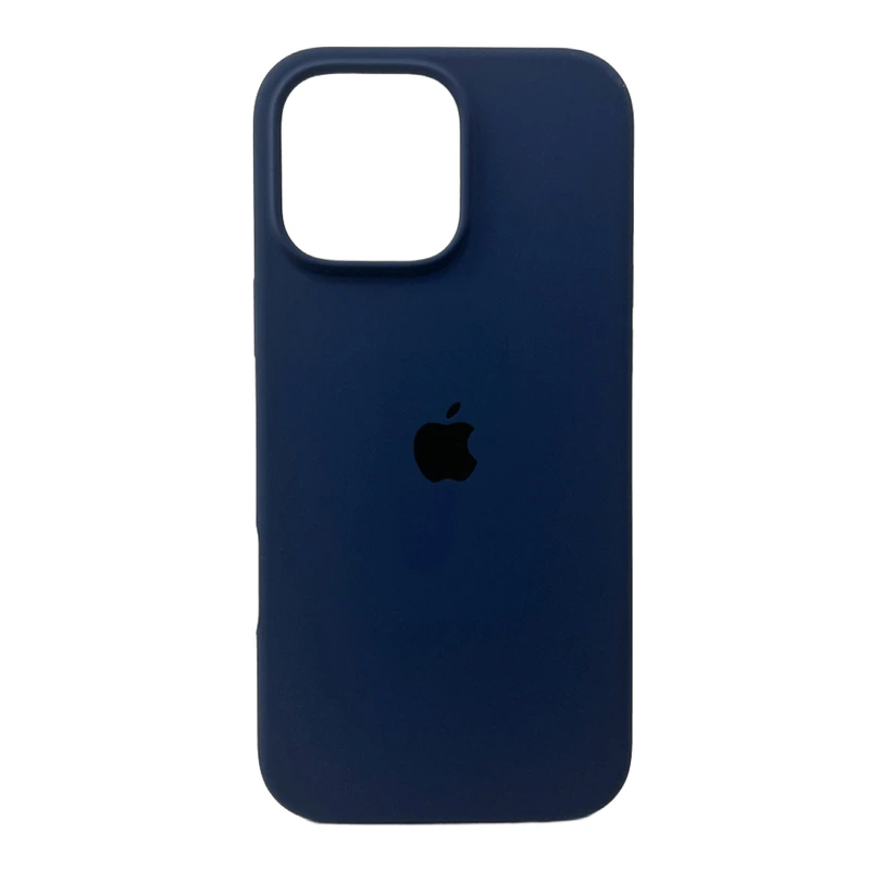 Чохол для смартфона Silicone Full Case AA Open Cam for Apple iPhone 16 Pro 7,Dark Blue — Nobrand