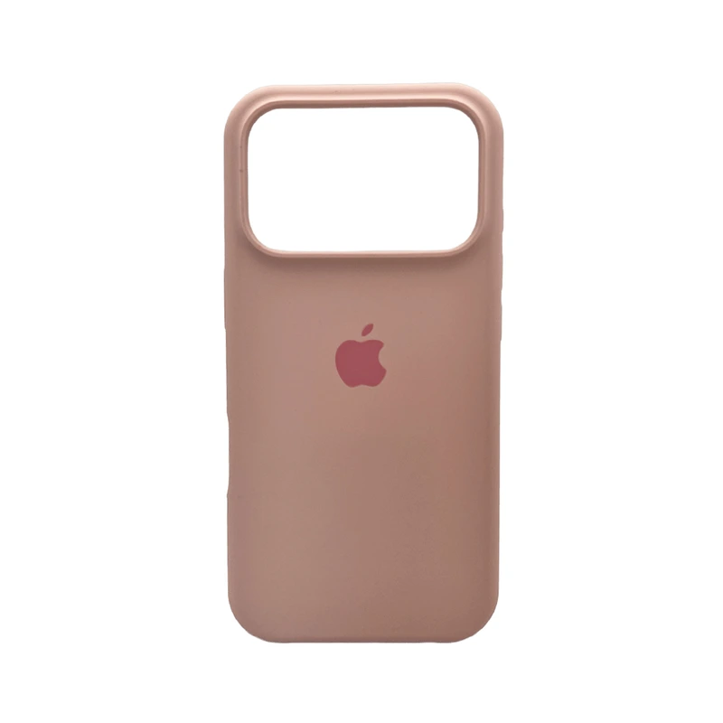 Чохол для смартфона Silicone Full Case AA Open Cam for Apple iPhone 17 Pro Max 15,Pink Sand — Nobrand