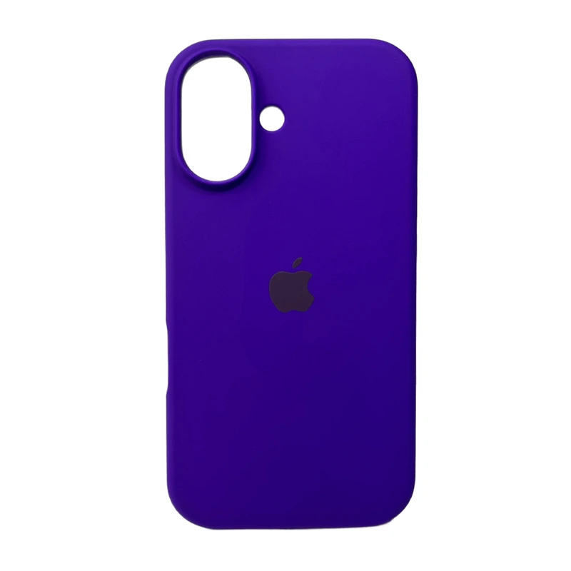 Чохол для смартфона Silicone Full Case AA Open Cam for Apple iPhone 16 22,Dark Purple — Nobrand