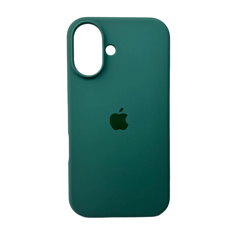 Чохол для смартфона Silicone Full Case AA Open Cam for Apple iPhone 16 46,Pine Green — Nobrand