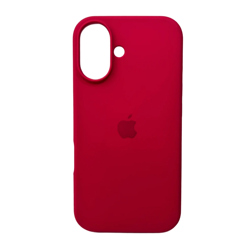 Чохол для смартфона Silicone Full Case AA Open Cam for Apple iPhone 16 35,Maroon — Nobrand