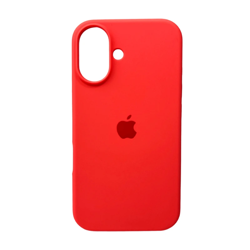 Чохол для смартфона Silicone Full Case AA Open Cam for Apple iPhone 16 18,Peach — Nobrand