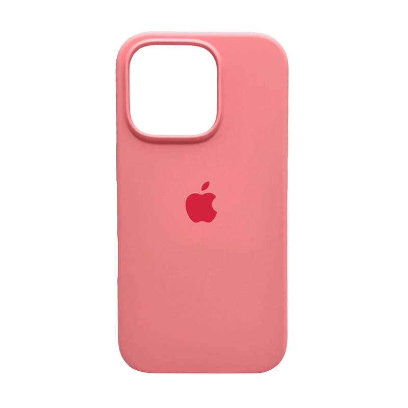 Чохол для смартфона Silicone Full Case AA Open Cam for Apple iPhone 16 Pro Max 6,Light Pink — Nobrand