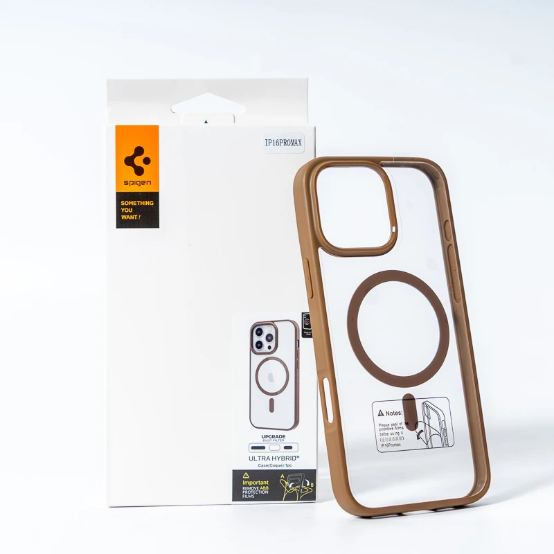 Чохол для смартфона Spigen AAA Magnetic Color for Apple iPhone 16 Brown — Nobrand