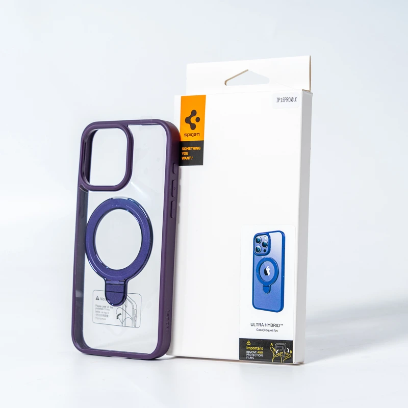 Чохол для смартфона Spigen AAA Magnetic Ring for Apple iPhone 15 Purple