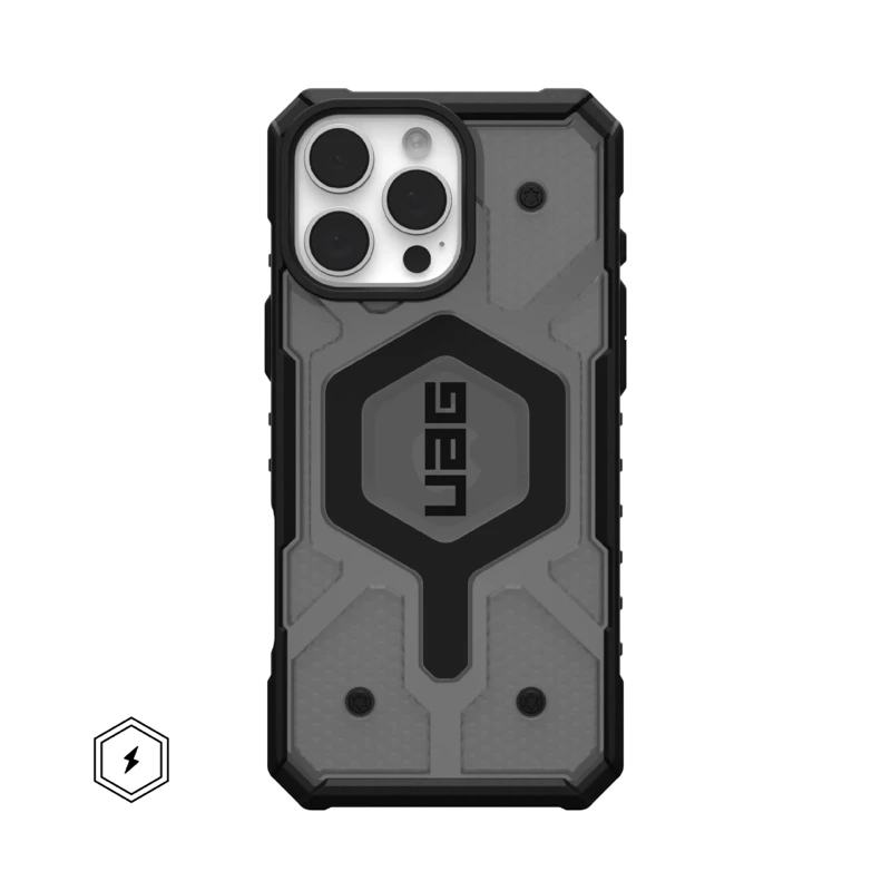 Чохол для смартфона UAG AAA Pathfinder Mag Clear for Apple iPhone 16 All Black — Nobrand