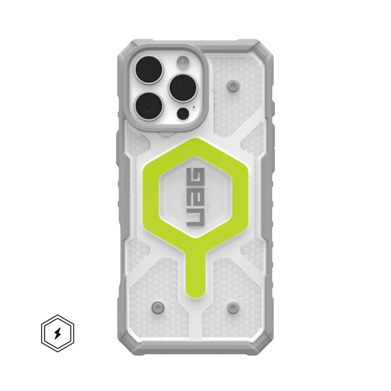 Чохол для смартфона UAG AAA Pathfinder Mag Clear for Apple iPhone 16 All Light Green — Nobrand