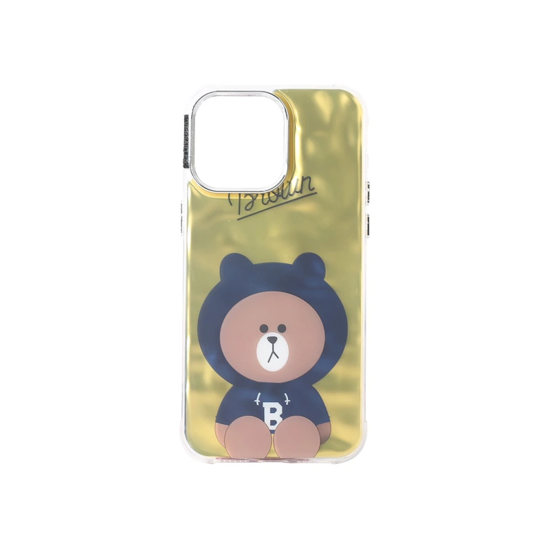 Чохол для смартфона Versailles for Apple iPhone 15 Pro Max 13.Bear Yellow — Nobrand