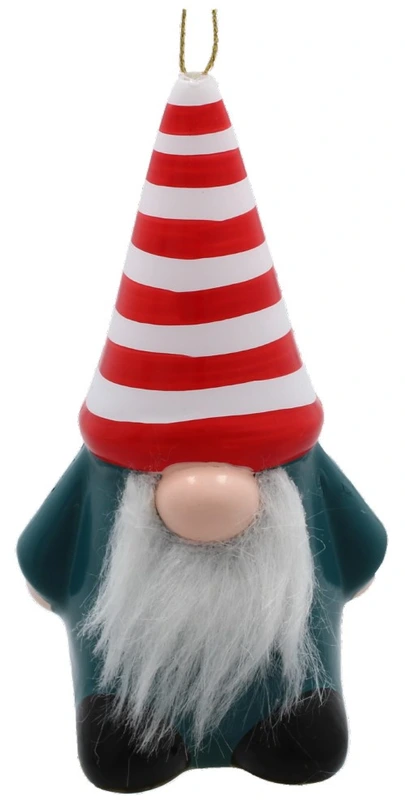 Прикраса-підвіска Chomik Гном комлект 3 шт, 6,5 см, мікс