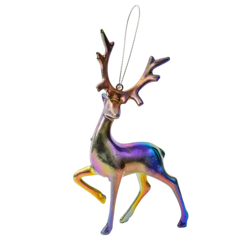 Прикраса декоративна Chomik Олень, пластик, 9х15 см