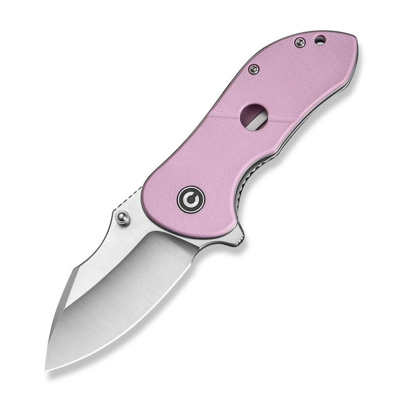 Ніж складаний кишеньковий Civivi Gordo, (6.4 см) D2 / G10 рожевий — Civivi