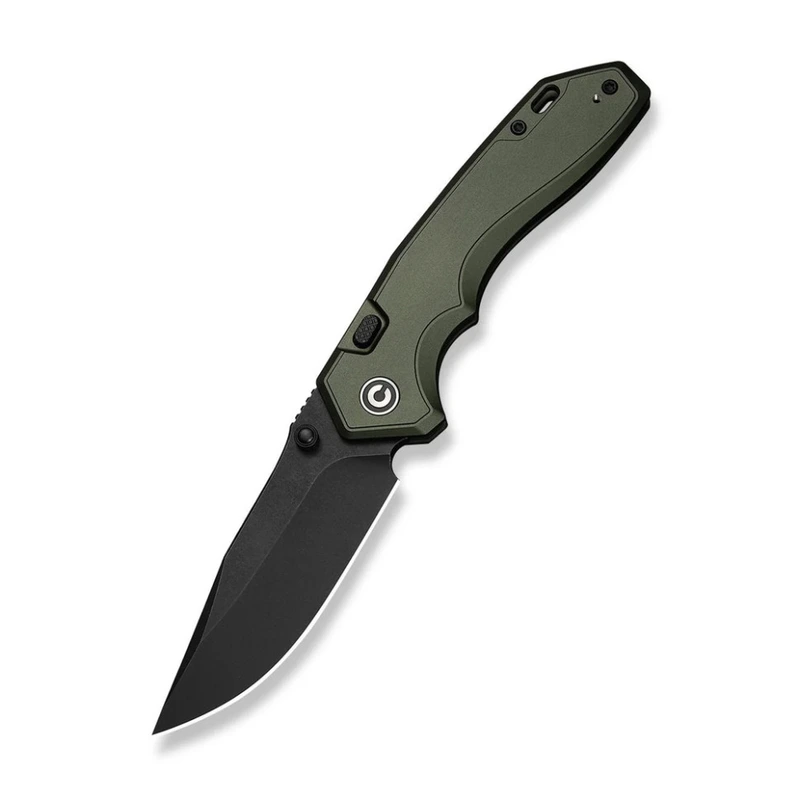 Ніж складаний туристичний Civivi Elite Brova, (8.7 см) CPM S35VN / Aluminum зелений — Civivi