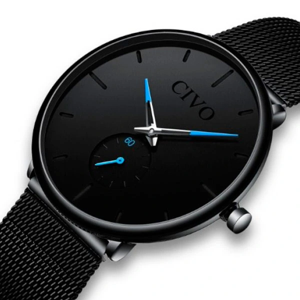 Унісекс годинники Civo Tower Black — Civo