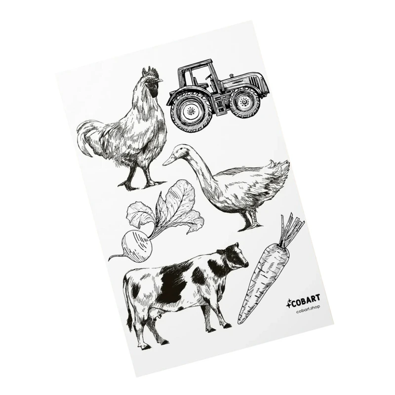 Дитячий стікерпак Village СS-VS-006 прозорі — Cobart