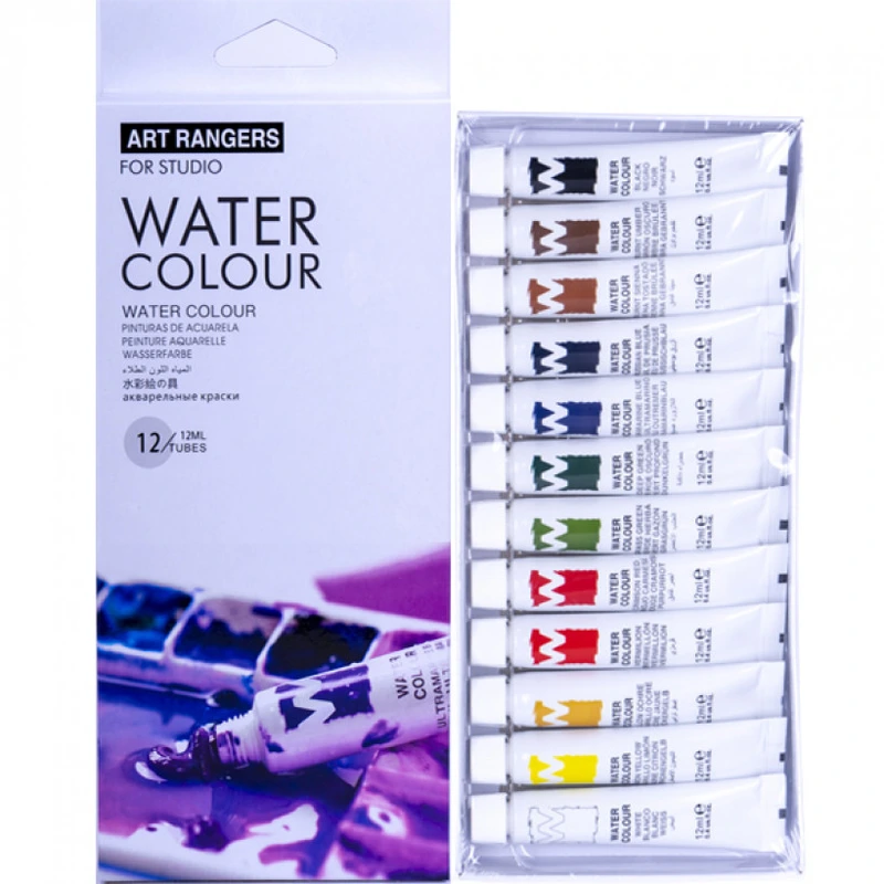 Набір фарб акварельних "Art Ranger"  12 кольорів Water EW1212-3 12мл — COLOR-IT