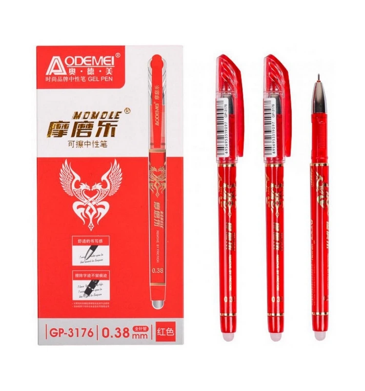 Ручка "пише-стирає" червона COLOR-IT 3176(Red) упаковка 12 шт