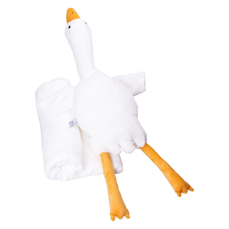 Мягкая игрушка-плед, подушка 3 в 1 Лабубу 50 см Синий ТМ COLORFUL HOME LAB1BL