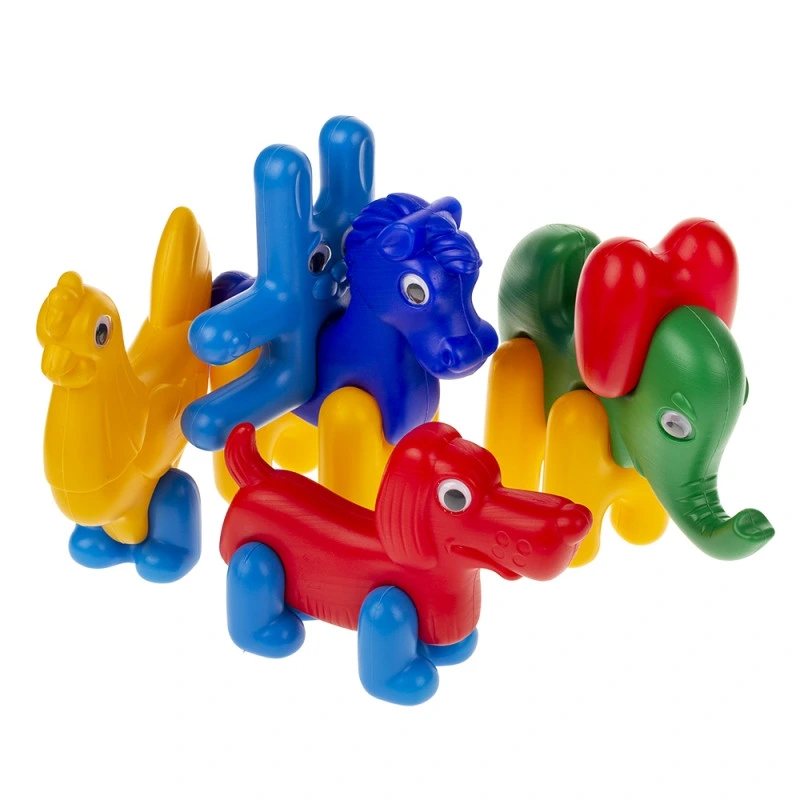 Дитячий конструктор-пазл "Зоо-Логіка": тваринки 1647 з 13 деталей — Colorplast