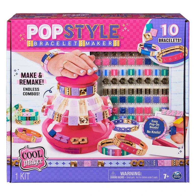 Cool Maker: Набір з машинкою для створення браслетів «Pop Style» — Cool Maker