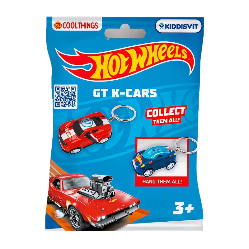 Ігрова фігурка-сюрприз з кільцем COOL THINGS серії "Hot Wheels" - GT K МАШИНКА — Cool Things
