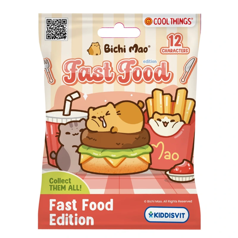 Фігурка-сюрприз COOL THINGS серії "Bichi Mao" - МУР-НЯШНІ СМАКОЛИКИ