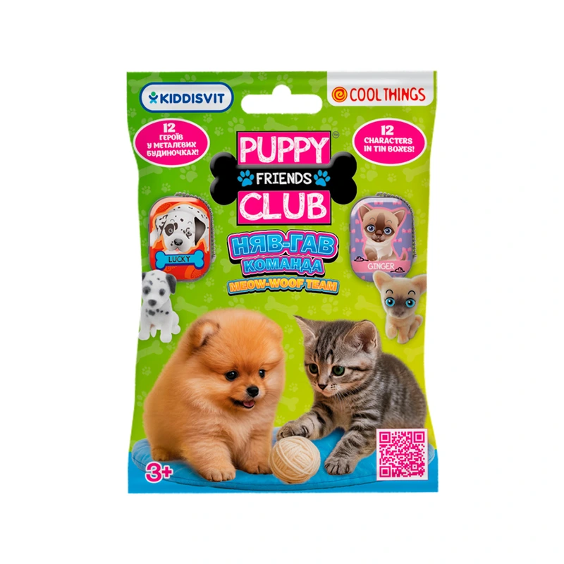 Фігурка-сюрприз COOL THINGS серії "Puppy Club" - НЯВ-ГАВ КОМАНДА (в ас.)