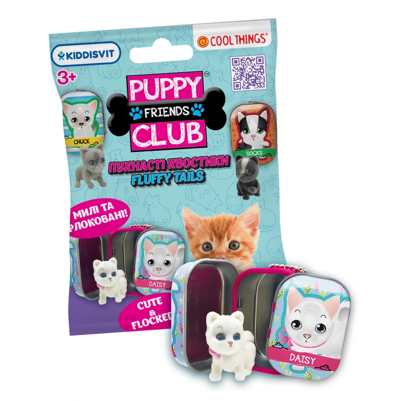Фігурка-сюрприз "Пухнасті хвостики" PC061 серії "Puppy Club" в асортименті