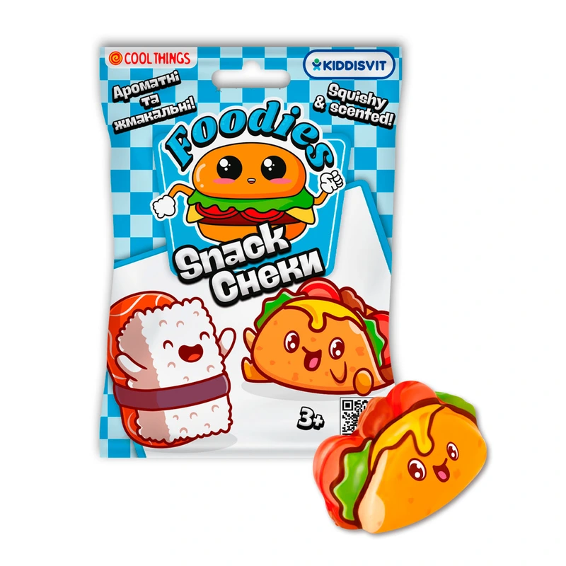 Іграшка-сюрприз COOL THINGS серії "Foodies" – СНЕКИ (в асорт.)