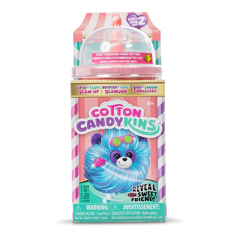 М'яка іграшка-сюрприз COTTON CANDYKINS W2 – ПУХНАСТИЙ УЛЮБЛЕНЕЦЬ (в асорт.) — Cotton Candykins