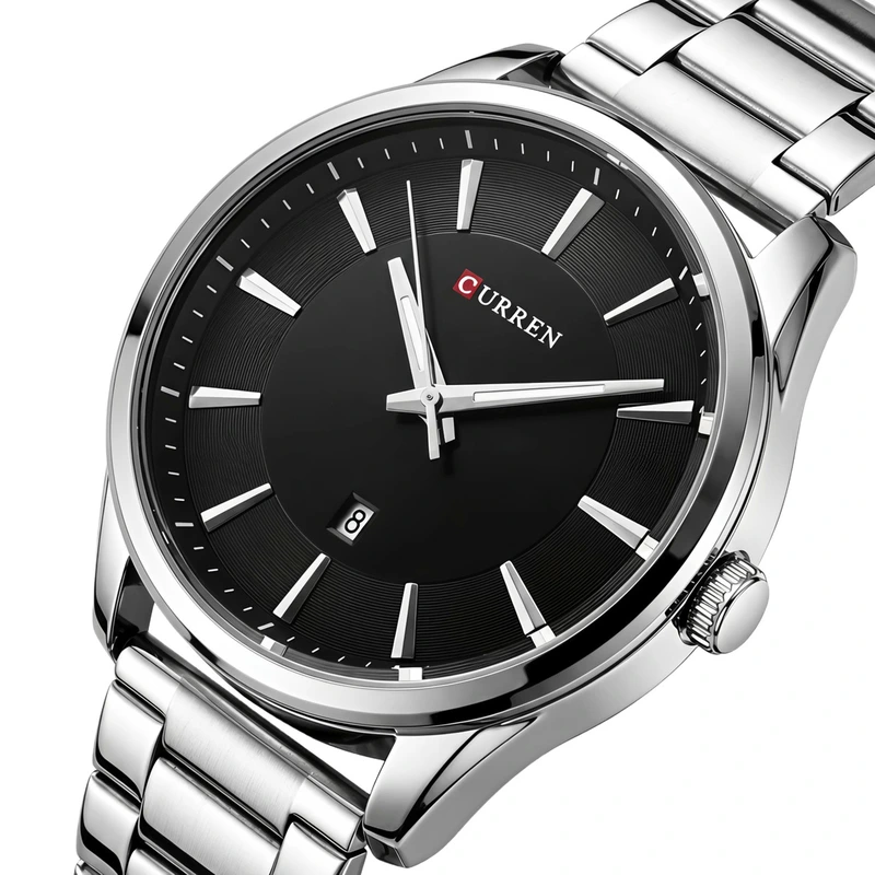 Чоловічий годинник Curren Panama Silver Metal (2456)