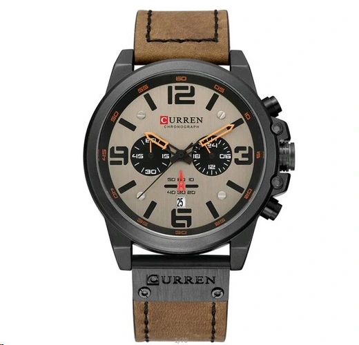 Curren 8314 Khaki-Black — Curren