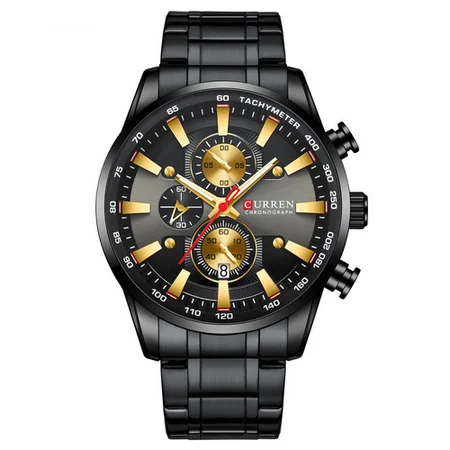 Curren 8351 Black-Gold — основне зображення