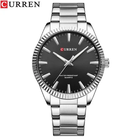 Curren 8425 Silver-Black — основне зображення